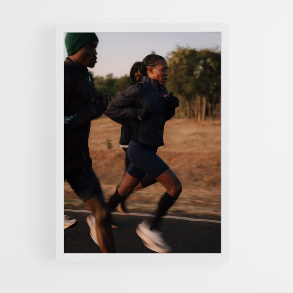 Poster Run Together – affiche Athlétisme (vue 3)